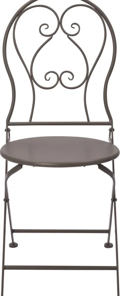 Intratuin Bistrostuhl Jules grau 38 x 49 x 90 cm