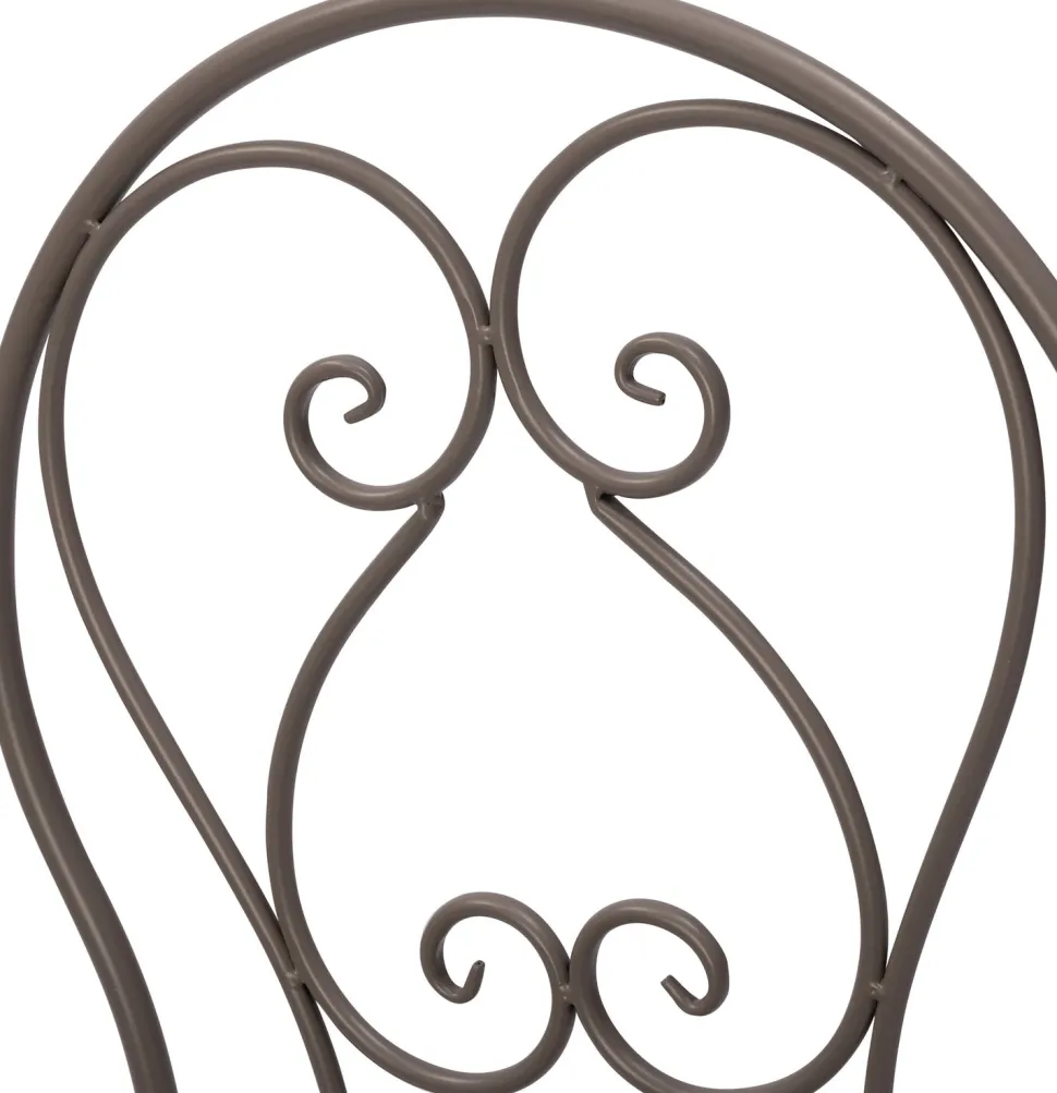 Intratuin Bistrostuhl Jules grau 38 x 49 x 90 cm