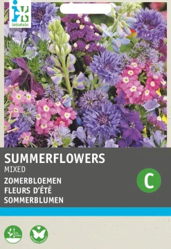 Intratuin Blumensamen-Mischung Sommerblumen blau