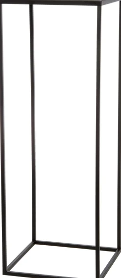 Intratuin Blumenständer Teun schwarz 22 x 22 x 60 cm