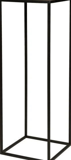 Intratuin Blumenständer Teun schwarz 25 x 25 x 70 cm