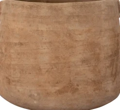 Intratuin Blumentopf Geleen taupe D 26 H 21 cm