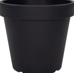 Intratuin Blumentopf Lofly D 39 H 36,1 cm anthrazit