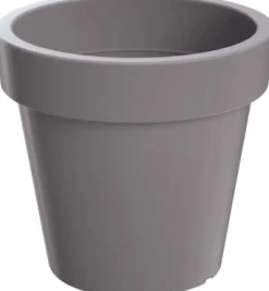 Intratuin Blumentopf Lofly D 34,5 H 31,8 cm grau