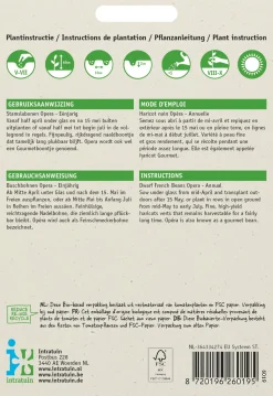 Intratuin Buschbohne (Phaseolus vulgaris 'Opera gourmet') Samen