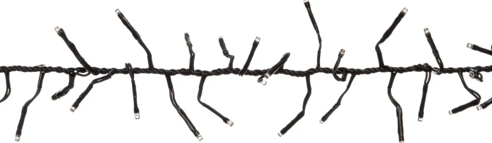 Intratuin Cluster-Lichterkette 2,5 m mit 192 LED Lämpchen warmweiß