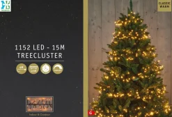 Intratuin Cluster-Lichterkette 15 m mit 1152 LED Lämpchen klassisch warm