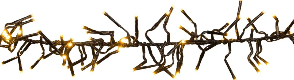 Intratuin Cluster-Lichterkette 4,5 m mit 768 LED Lämpchen klassisch warm