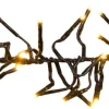 Intratuin Cluster-Lichterkette 2,4 m mit 384 LED Lämpchen klassisch warm