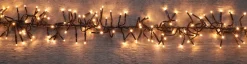 Intratuin Cluster-Lichterkette 2,4 m mit 384 LED Lämpchen klassisch warm