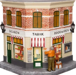 Intratuin De Brink Weihnachtsdorf Zigarrenladen 16,3 x 15,7 x 17,5 cm