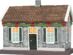 Intratuin De Brink Weihnachtshäuschen Bauernhof 15,5 x 10 x 12,5 cm