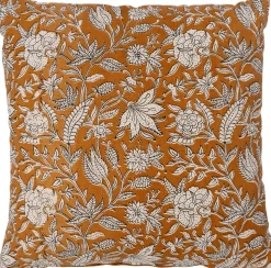 Intratuin Dekokissen Hanoi orange/weiß 45 x 45 cm