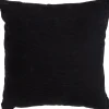 Intratuin Dekokissen Lily schwarz 45 x 45 x 10 cm