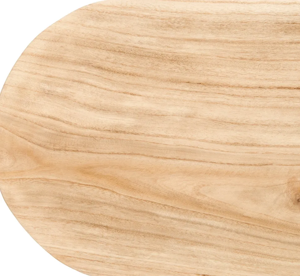 Intratuin Dekoschale oval Holz 91 x 30 x 4 cm