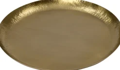 Intratuin Dekoteller Fia gold D 35,5 H 2 cm