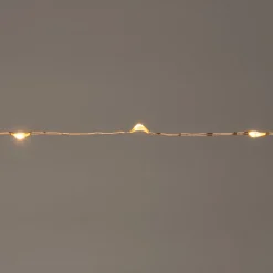 Intratuin Drahtlichterkette kupfer 5 m mit 100 LEDs klassisch warm