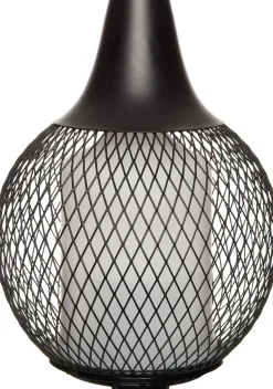 Intratuin elektrische Duftlampe schwarz D 15 H 20 cm