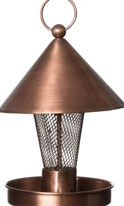 Intratuin Erdnuss-Futtersilo kupfer D 13,5 H 19 cm