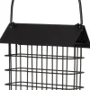 Intratuin Fettblockhalter schwarz 14 x 6,5 x 22 cm