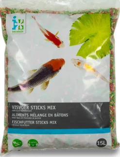 Intratuin Fischfutter Sticks Mix 15 L
