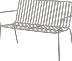 Intratuin Gartenbank Melle taupe 62 x 114,5 x 81 cm