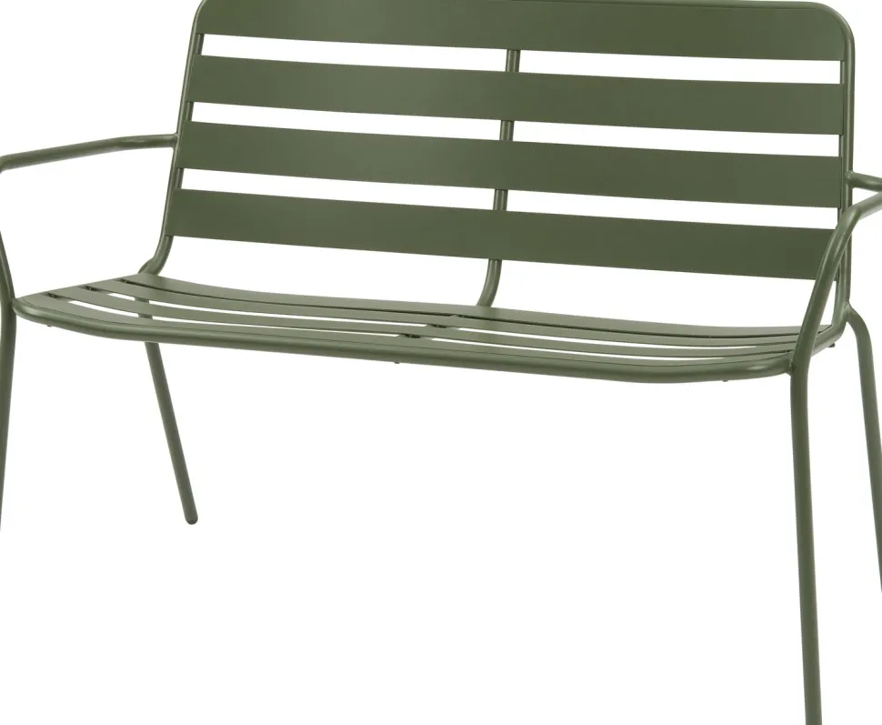 Intratuin Gartenbank Olle grün 115 x 62,8 x 82 cm