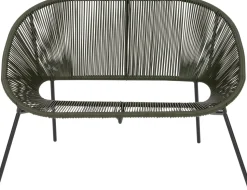 Intratuin Gartenbank Tess grün 117 x 67,2 x 81,5 cm