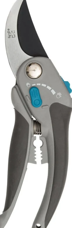 Intratuin Gartenschere verstellbar blau/schwarz