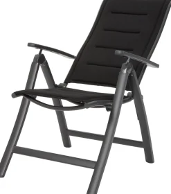 Intratuin Gartenstuhl verstellbar Haikou 3D schwarz