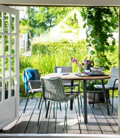 Intratuin Gartenstuhl Xavi stapelbar grün