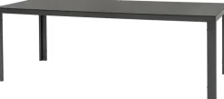 Intratuin Gartentisch Bea anthrazit 220 x 100 x 74 cm