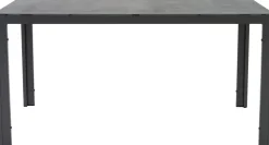 Intratuin Gartentisch Bea anthrazit 150 x 90 x 74 cm