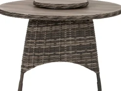 Intratuin Gartentisch Lima grau D 125 H 76 cm