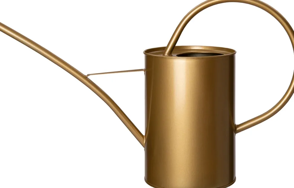 Intratuin Gießkanne Babs gold 40 x 12 x 27 cm