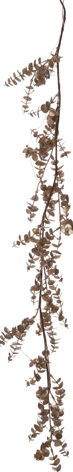 Intratuin Girlande mit Blättern creme 130 cm