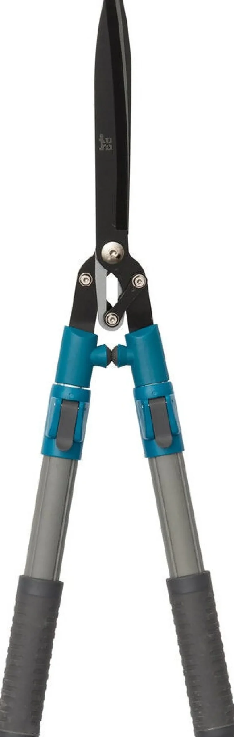 Intratuin Heckenschere mit 3 Messern blau/grau