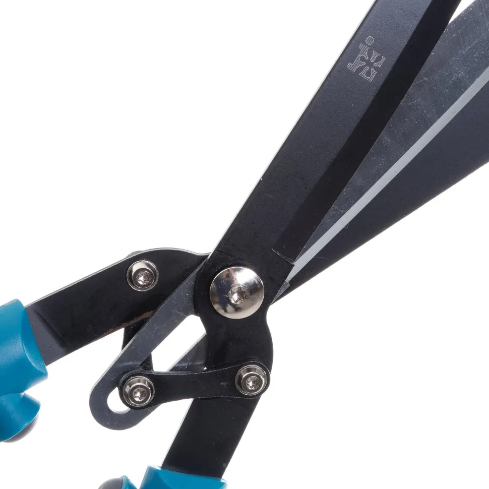 Intratuin Heckenschere mit 3 Messern blau/grau