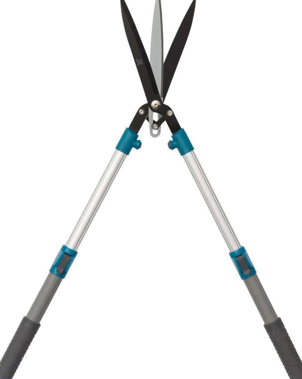 Intratuin Heckenschere mit 3 Messern blau/grau