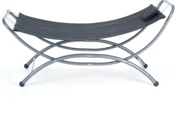 Intratuin Hängematte mit Gestell Colmar anthrazit 220 x 102 x 109 cm