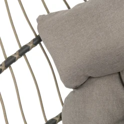 Intratuin Hängesessel mit Gestell klappbar Pax grau