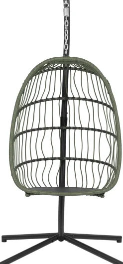 Intratuin Hängesessel mit Gestell klappbar Pax grün