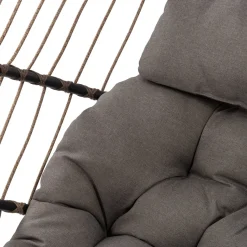 Intratuin Hängesessel mit Gestell klappbar Pax taupe