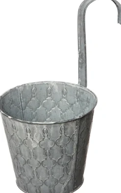 Intratuin Hängetopf grau D 16 H 32 cm