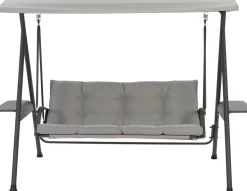 Intratuin Hollywoodschaukel Klaas grau 237 x 136 x 170 cm