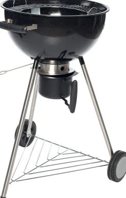 Intratuin Holzkohlegrill Florida Kettle D 49 cm schwarz