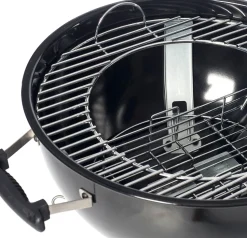 Intratuin Holzkohlegrill Florida Kettle D 59 cm schwarz