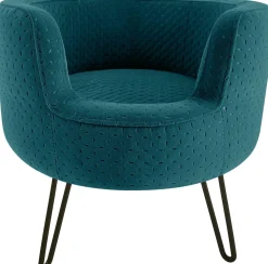 Intratuin Hundekorb Ella blau D 49 H 44 cm