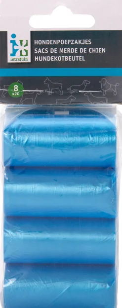 Intratuin Hundekotbeutel blau 8 x 20 St.