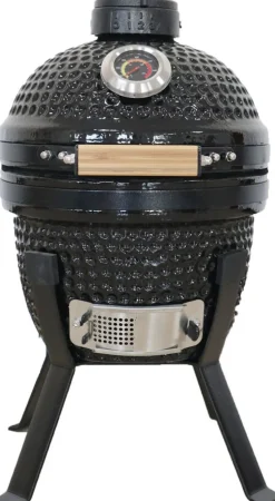 Intratuin Kamado Keramikgrill Urban Chef schwarz 46 x 32 x 60 cm